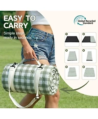 Piscifun Extra Large Waterproof Picnic Blanket Sandproof Foldable Portable Camping Beach Mat Multi Scene Outdoor Gear