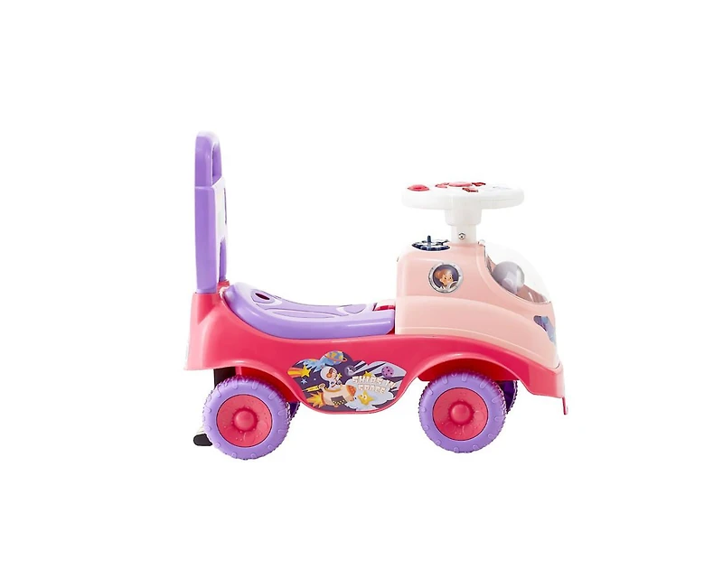 Yobtop Ride On Toddler Push Car - Horn and Music, Under-seat Storage, Foot-to-Floor Walker, 48.5 lbs Load Capacity, for Boys Girls 19-36 Months
