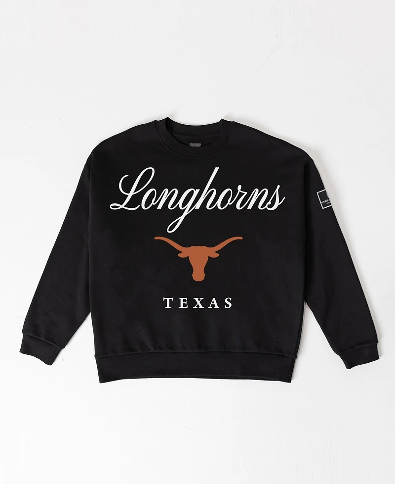 Gameday Couture Women's Texas Longhorns Oversized Fleece Sweatshirt