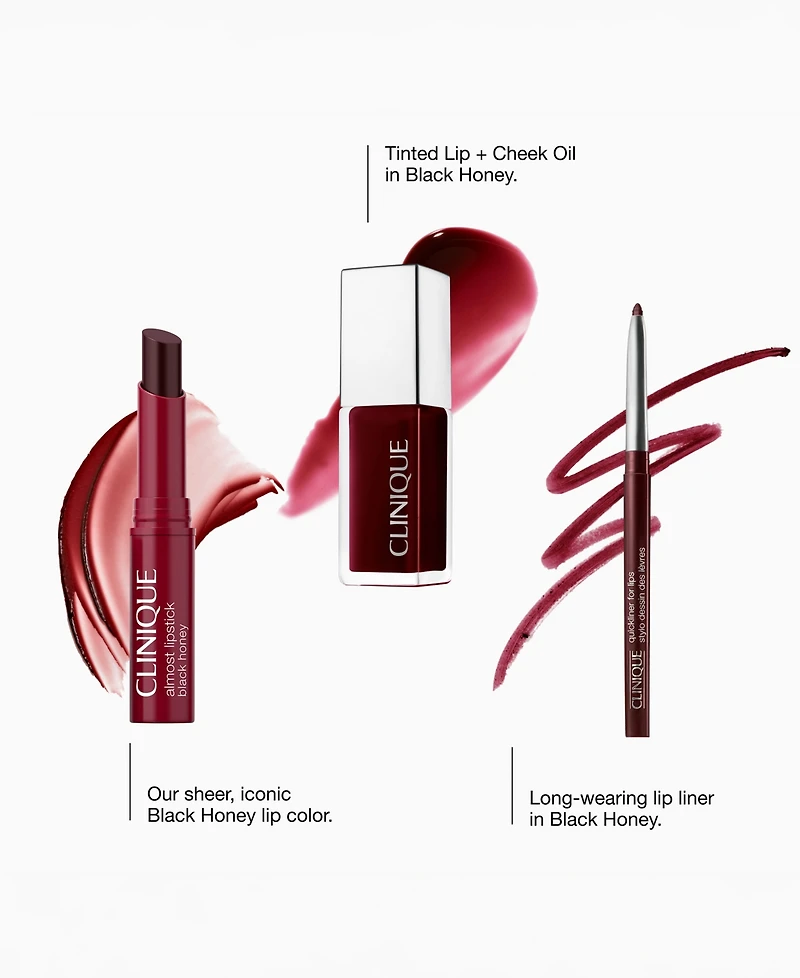 Clinique 3-Piece Black Honey Trio Gift Set