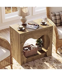 Tribesigns End Table, Modern Side Table