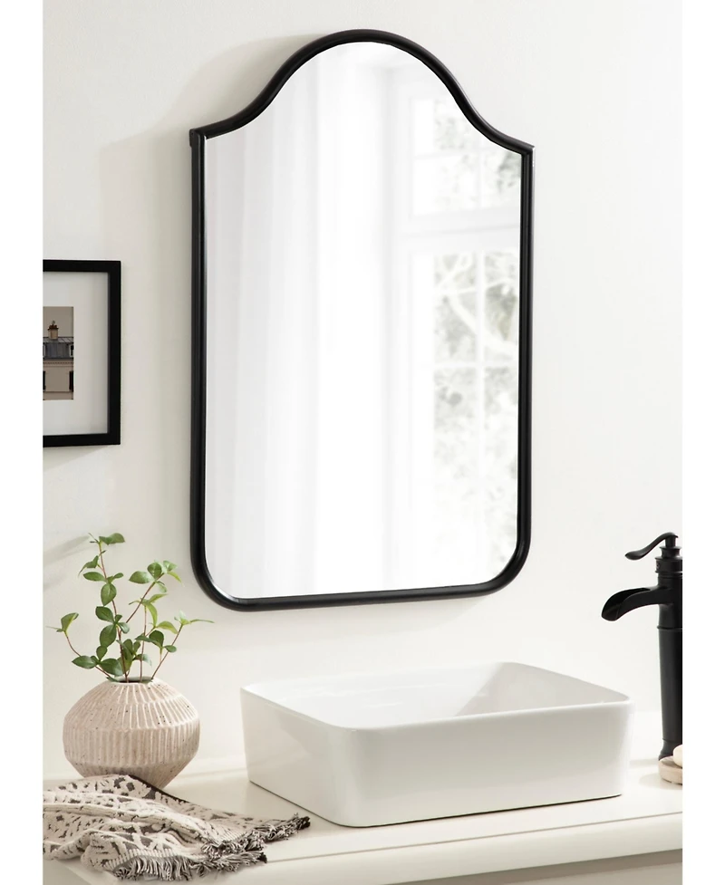 Kate and Laurel Fellows Framed Arch Wall Mirror