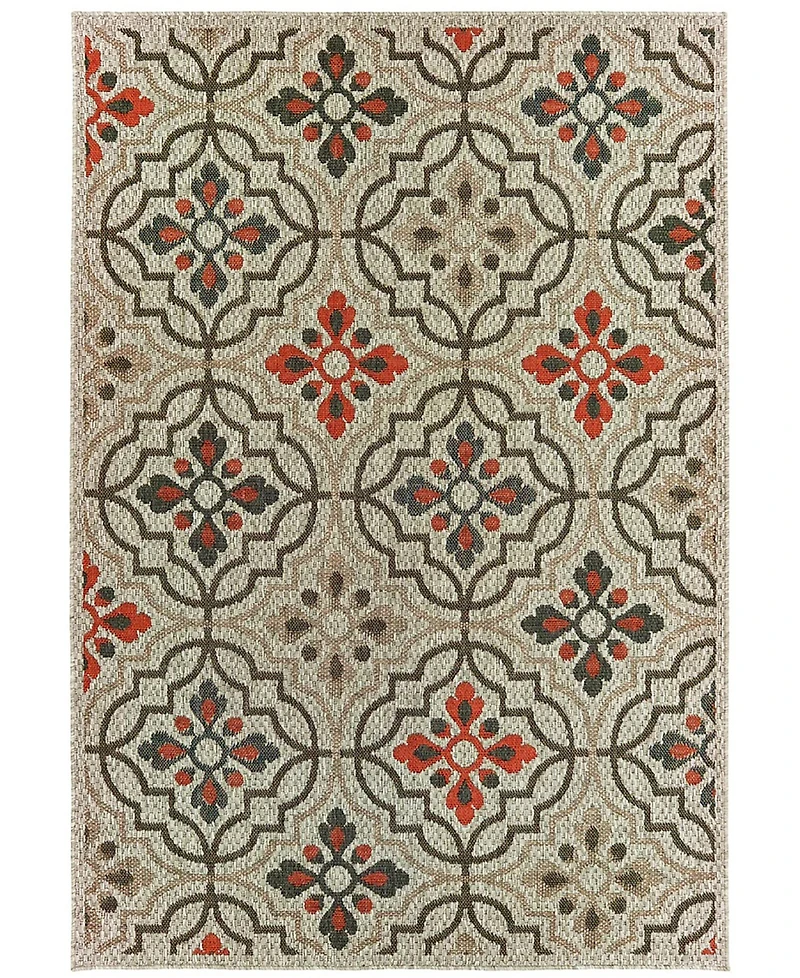 Oriental Weavers Latitude 6'7" x 9'2" Outdoor Area Rug