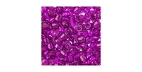 John Bead 1000ct Transparent Amethyst Mini Plastic Crow Beads for Diy Jewelry Making