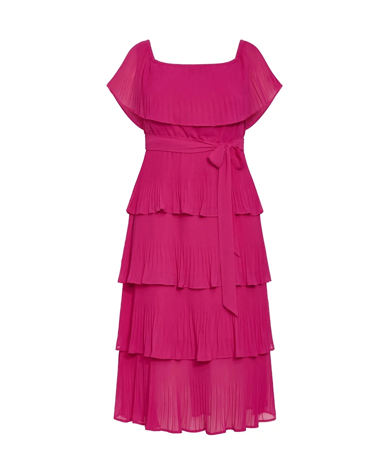 City Chic Plus Size Night Garden Dress