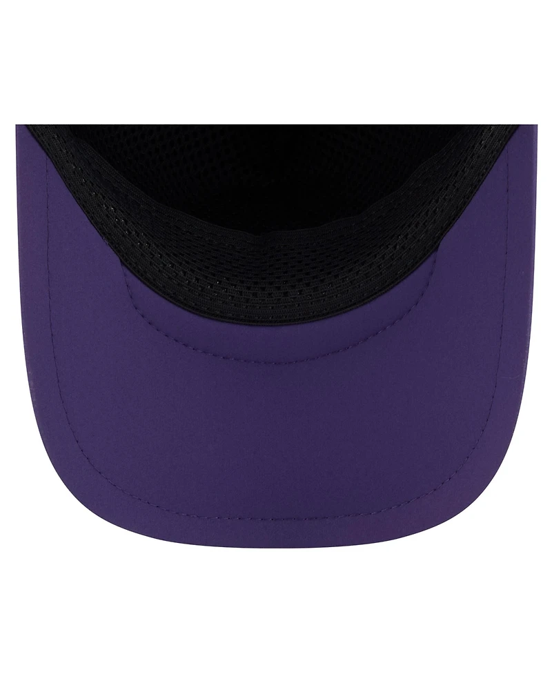 New Era Men's Purple Baltimore Ravens 2026 Sideline Apex 9FORTY Adjustable Trucker Hat
