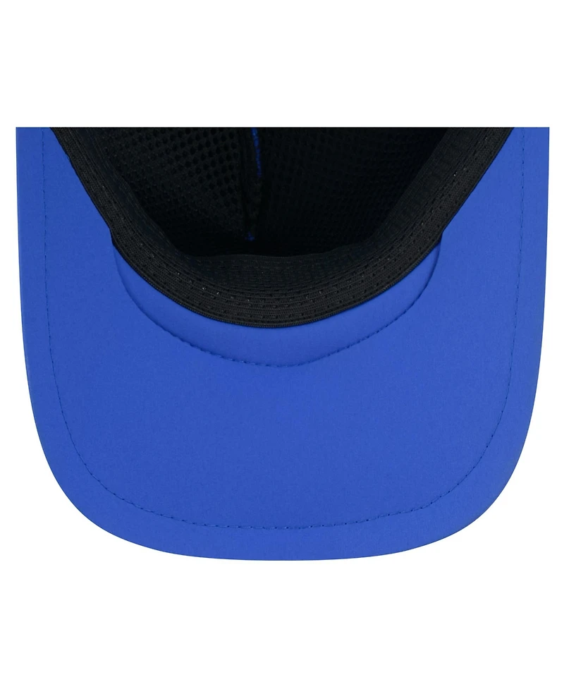 New Era Men's Royal Los Angeles Rams 2026 Sideline Apex 9FORTY Adjustable Trucker Hat