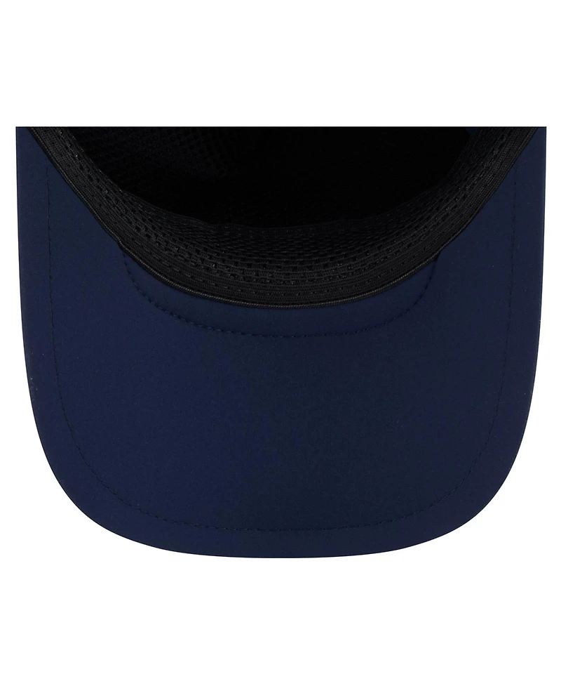 New Era Men's College Navy Seattle Seahawks 2026 Sideline Apex 9FORTY Adjustable Trucker Hat