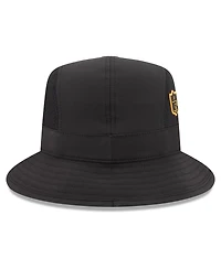New Era Men's Black Pittsburgh Steelers 2026 Sideline Bucket Hat