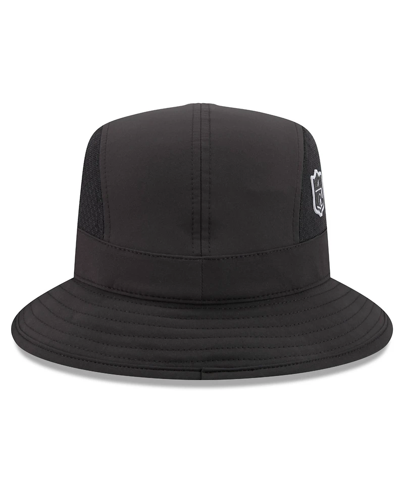 New Era Men's Black Las Vegas Raiders 2026 Sideline Bucket Hat