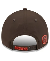 New Era Men's Brown Cleveland Browns 2026 Sideline Casual Classic Adjustable Hat