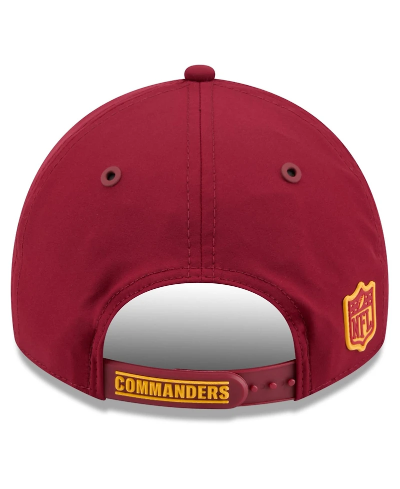 New Era Men's Burgundy Washington Commanders 2026 Sideline Casual Classic Adjustable Hat