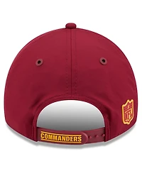 New Era Men's Burgundy Washington Commanders 2026 Sideline Casual Classic Adjustable Hat