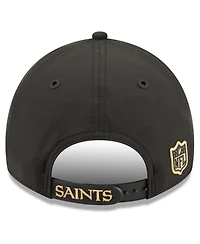 New Era Men's Black New Orleans Saints 2026 Sideline Casual Classic Adjustable Hat