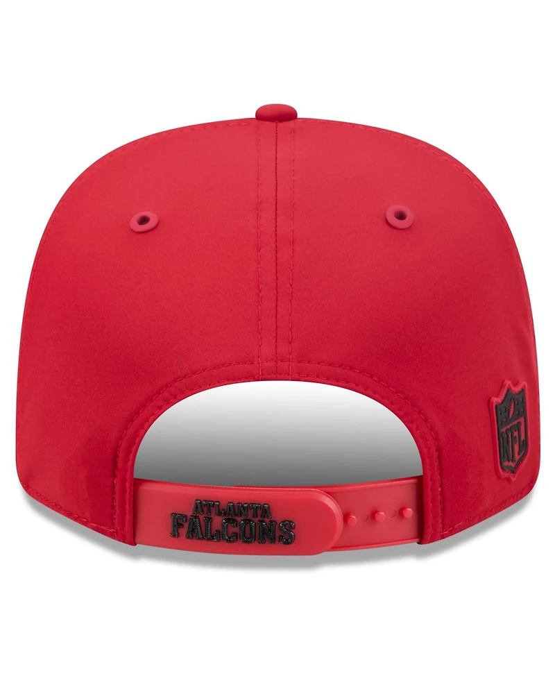 New Era Men's Red Atlanta Falcons 2026 Sideline Throwback 9SEVENTY Adjustable Hat