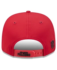 New Era Men's Red Atlanta Falcons 2026 Sideline Throwback 9SEVENTY Adjustable Hat