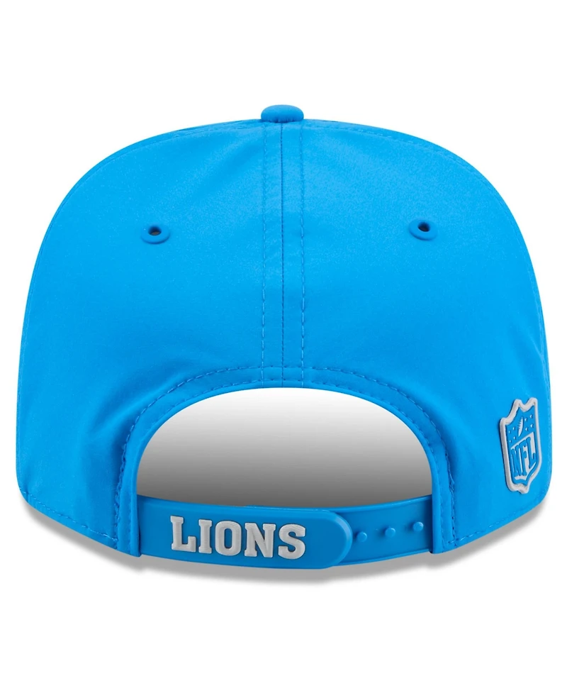 New Era Men's Blue Detroit Lions 2026 Sideline Throwback 9SEVENTY Adjustable Hat