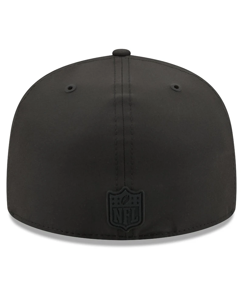 New Era Men's Black New England Patriots 2026 Sideline 59FIFTY Fitted Hat