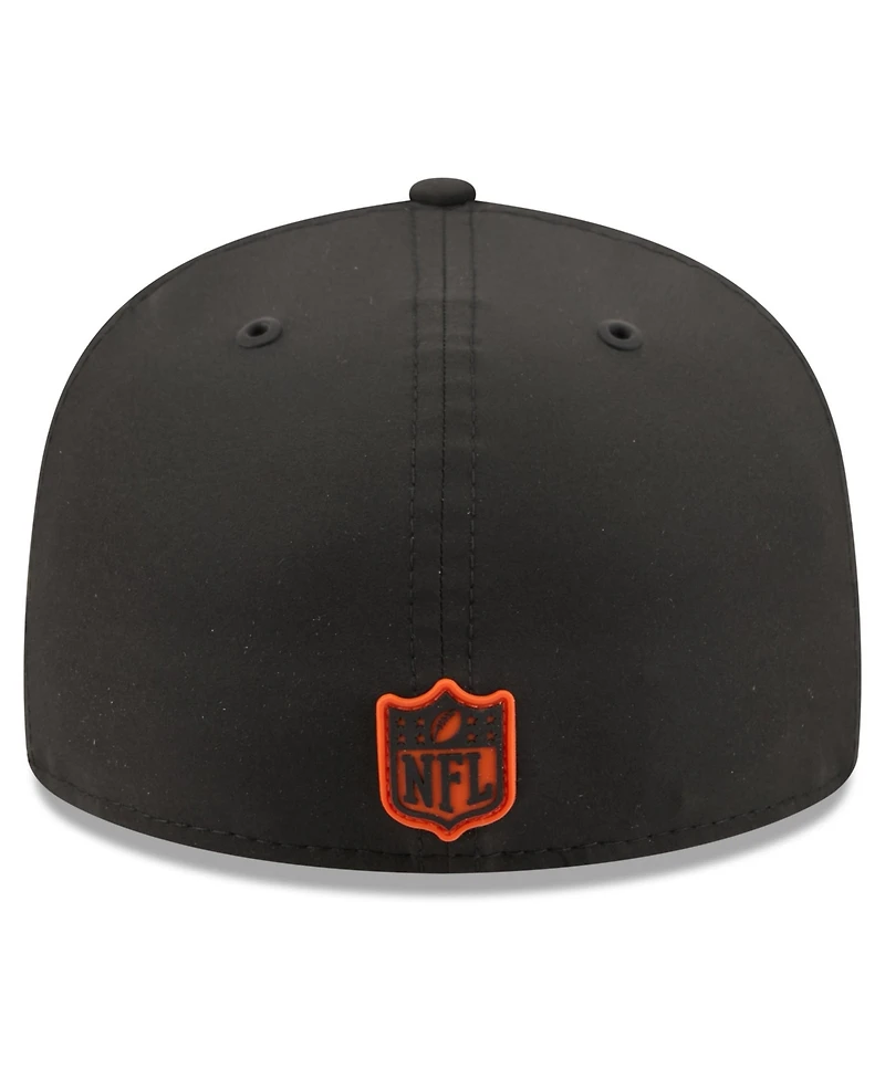 New Era Men's Black Cincinnati Bengals 2026 Sideline 59FIFTY Fitted Hat