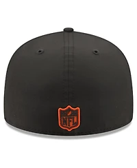New Era Men's Black Cincinnati Bengals 2026 Sideline 59FIFTY Fitted Hat