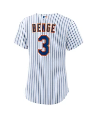 Nike Women's Carson Benge White New York Mets Home Replica Jersey