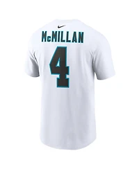 Nike Men's Tetairoa McMillan White Carolina Panthers Name Number T-Shirt