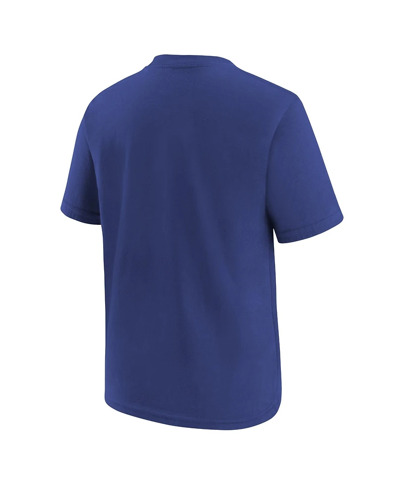Nike Big Boys and Girls Royal Los Angeles Dodgers Hometown Collection T-Shirt