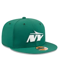 New Era Men's Green New York Jets 2026 Sideline 9FIFTY Snapback Hat