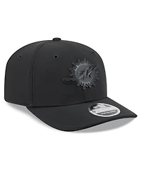 New Era Men's Black Miami Dolphins 2026 Sideline 9SEVENTY Adjustable Hat