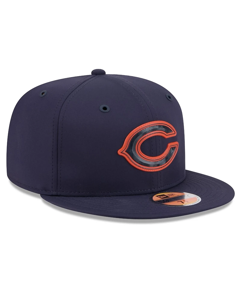 New Era Men's Navy Chicago Bears 2026 Sideline 59FIFTY Fitted Hat