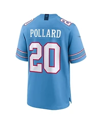 Nike Men's Tony Pollard Light Blue Tennessee Titans Game Jersey