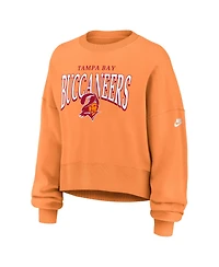 Nike Women's Orange Tampa Bay Buccaneers Oversized Phoenix Fleece Sweatshirt
