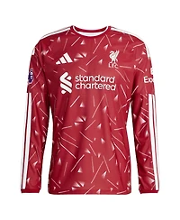 Adidas Men's Red Liverpool 2026/27 Home On-Field AuthenticLong sleeves Jersey