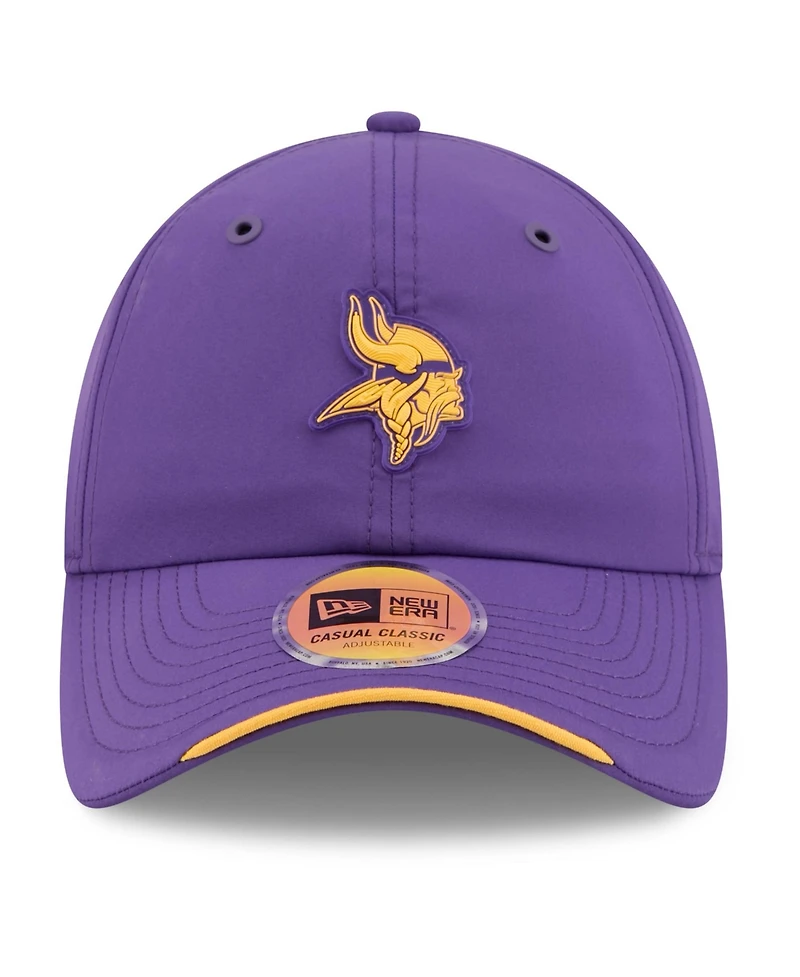 New Era Men's Purple Minnesota Vikings 2026 Sideline Casual Classic Adjustable Hat