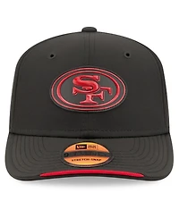 New Era Men's Black San Francisco 49ers 2026 Sideline 9SEVENTY Adjustable Hat