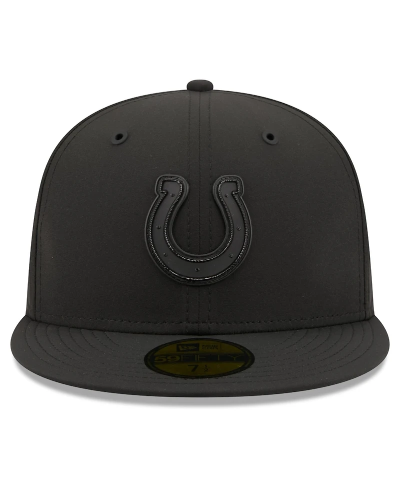 New Era Men's Black Indianapolis Colts 2026 Sideline 59FIFTY Fitted Hat