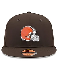 New Era Men's Brown Cleveland Browns 2026 Sideline 59FIFTY Fitted Hat