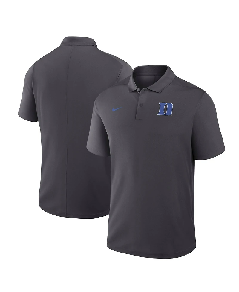 Nike Men's Anthracite Duke Blue Devils Dri-fit Victory Polo Shirt