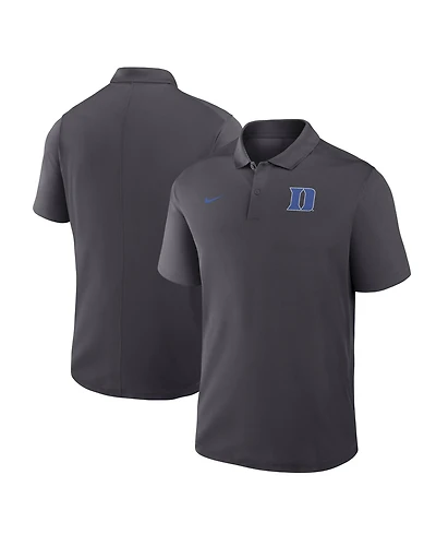 Nike Men's Anthracite Duke Blue Devils Dri-fit Victory Polo Shirt