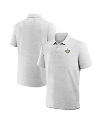 Fanatics Men's Heather Gray New Orleans Saints Clutch Polo Shirt