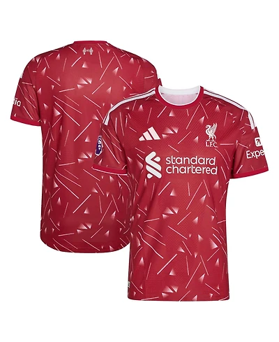 Adidas Men's Red Liverpool 2026/27 Home On-Field Authentic Sponsor Patch Jersey