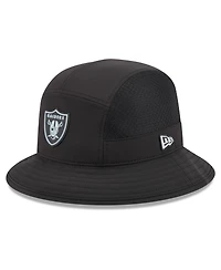 New Era Men's Black Las Vegas Raiders 2026 Sideline Bucket Hat