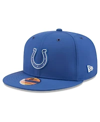 New Era Men's Royal Indianapolis Colts 2026 Sideline 9FIFTY Snapback Hat