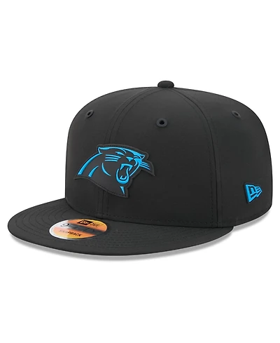 New Era Men's Black Carolina Panthers 2026 Sideline 9FIFTY Snapback Hat