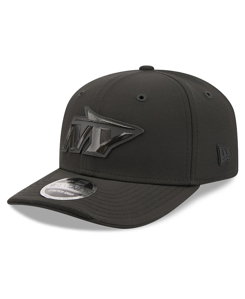 New Era Men's Black New York Jets 2026 Sideline 9SEVENTY Adjustable Hat