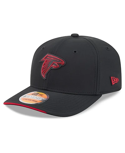 New Era Men's Black Atlanta Falcons 2026 Sideline 9SEVENTY Adjustable Hat