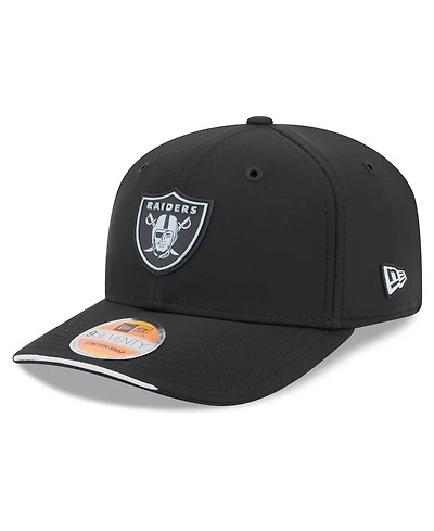 New Era Men's Black Las Vegas Raiders 2026 Sideline 9SEVENTY Adjustable Hat