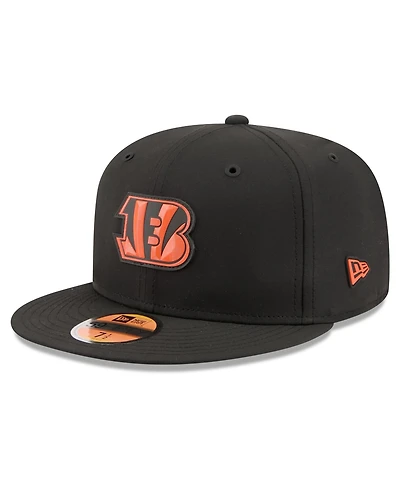 New Era Men's Black Cincinnati Bengals 2026 Sideline 59FIFTY Fitted Hat