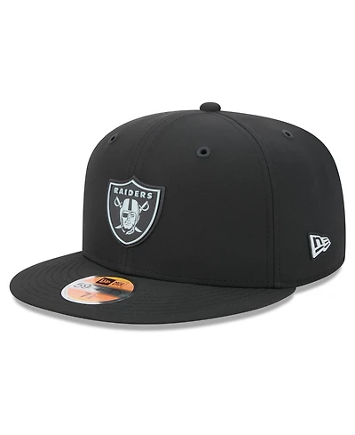 New Era Men's Black Las Vegas Raiders 2026 Sideline 59FIFTY Fitted Hat