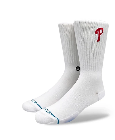 Stance Men's and Women's Philadelphia Phillies Crested Knit Crew Socks